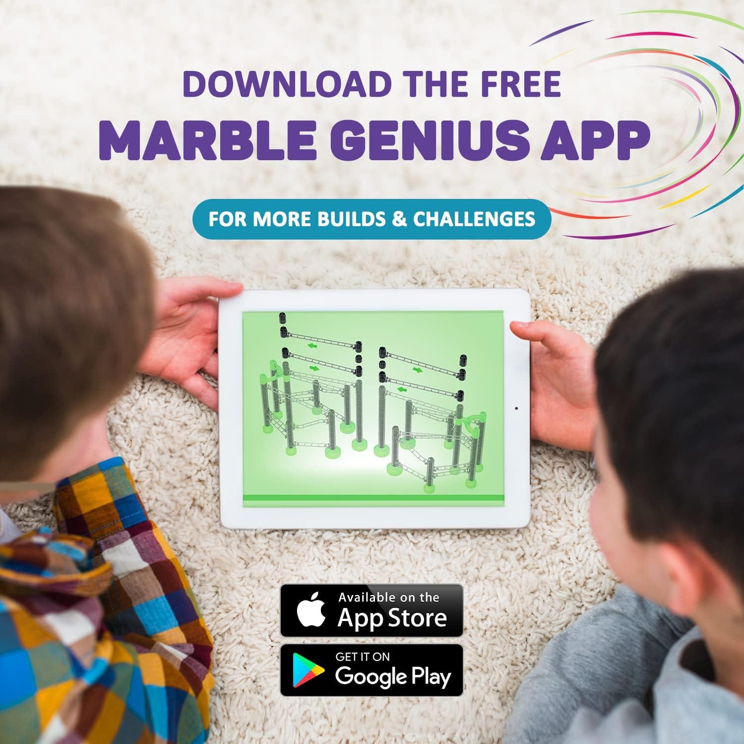 Juego de Canicas Marble Genius 200 Piezas para Niños 8+