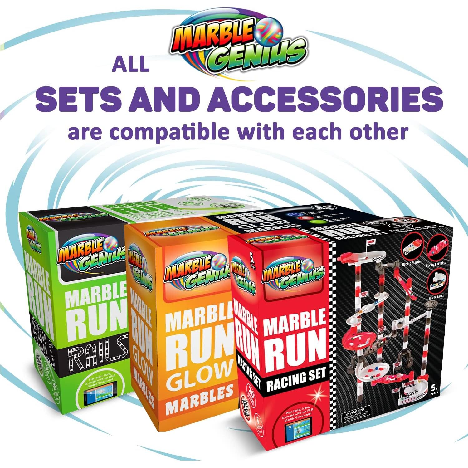 Juego de Canicas Marble Genius 200 Piezas para Niños 8+