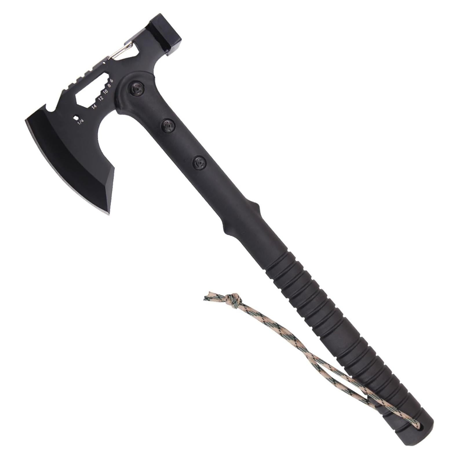 Hacha de Camping Skuaoy Táctica con Martillo 38.4x16.5 cm