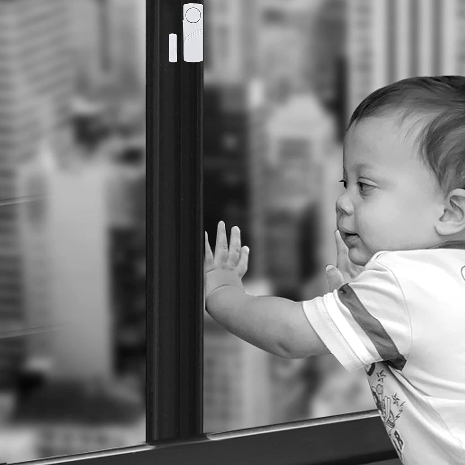 Sistema de Alarma de Puerta y Ventana CaoXiong 4PCS Seguridad