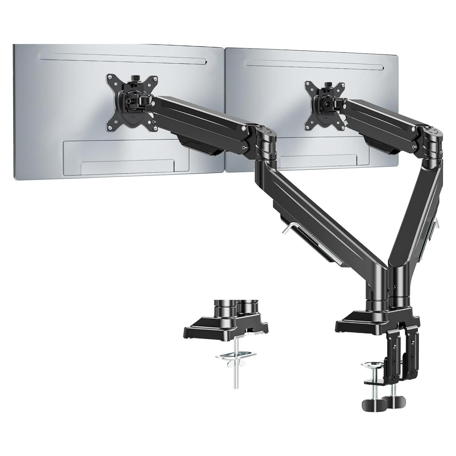 Soporte Doble para Monitores MOUNT PRO hasta 109cm Negro