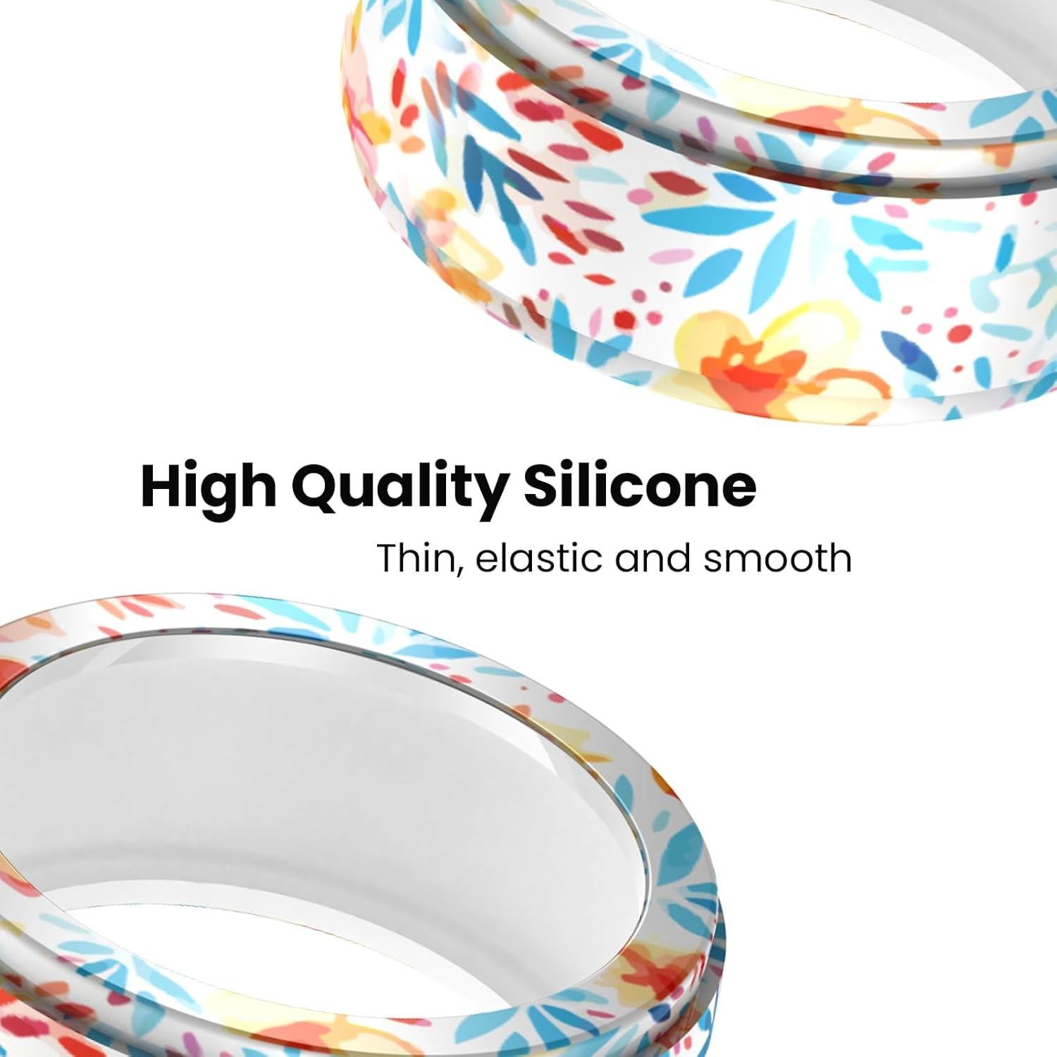 Funda Protectora de Silicona TurnWin para Oura Ring 4 - S(6/7/8/9) Multicolor