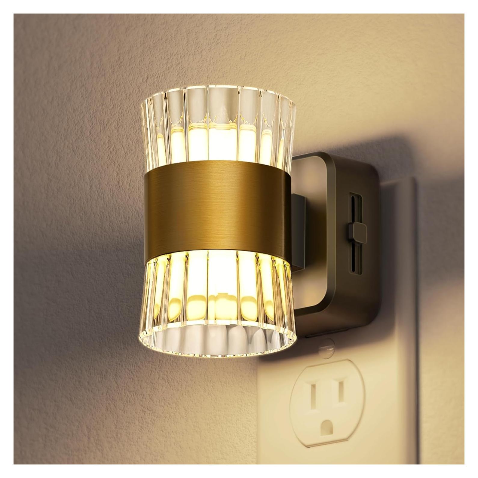 Luz Nocturna LED Enchufable DORESshop Regulable 0-100LM