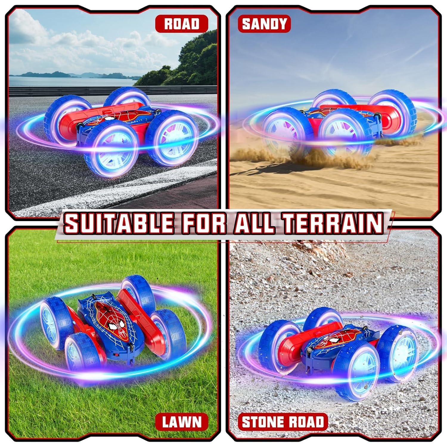 Coche RC Acrobático SAUFTTI Control Gestos 4WD Azul