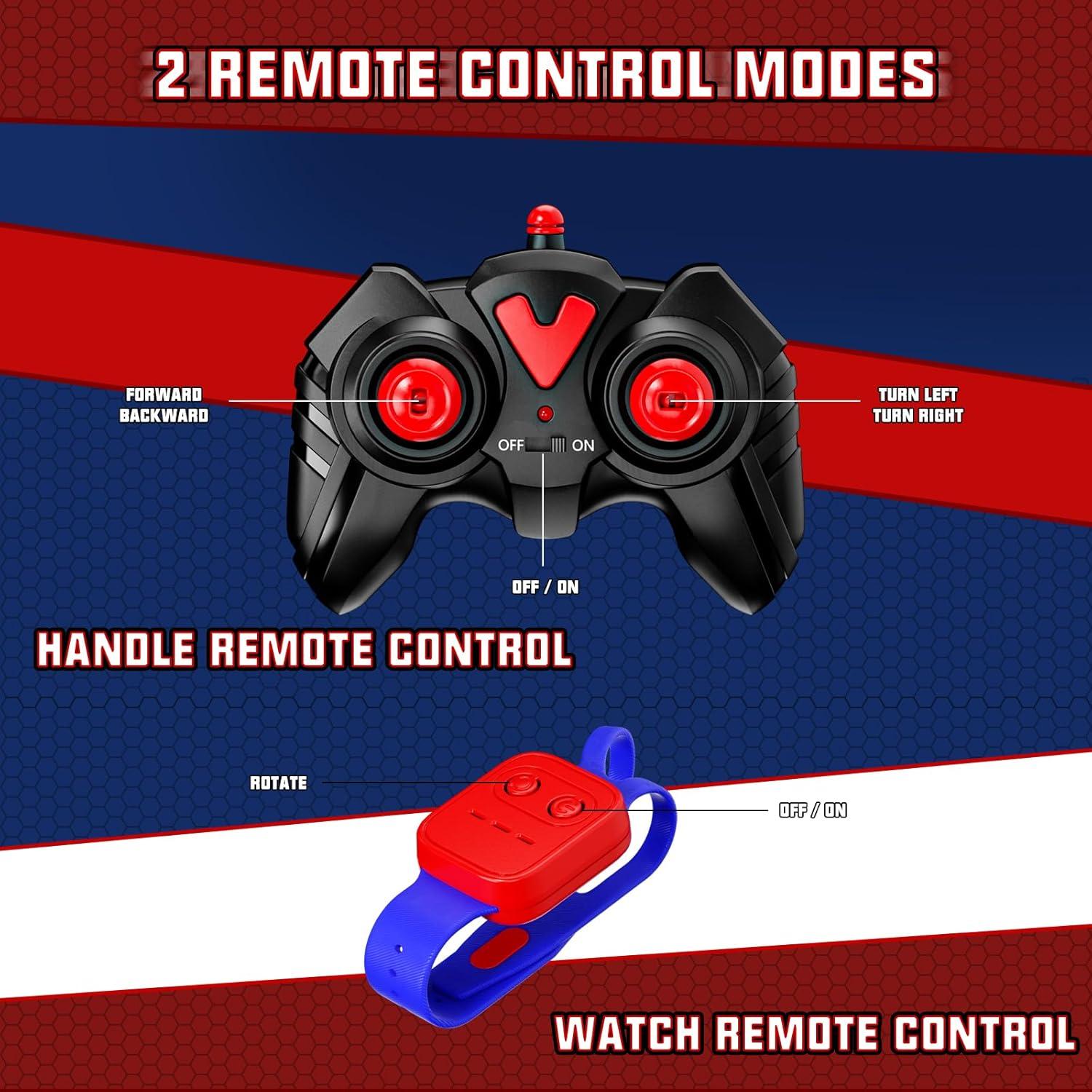 Coche RC Acrobático SAUFTTI Control Gestos 4WD Azul