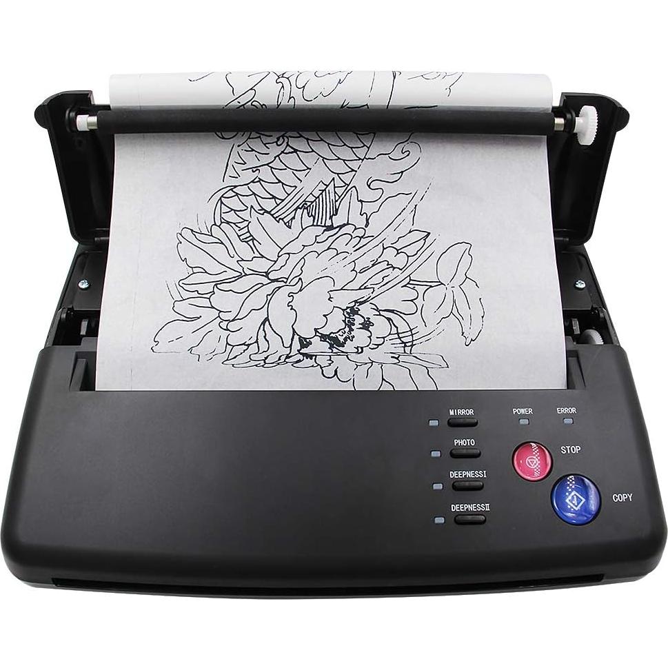 Papel de Transferencia para Tatuajes Autdor 35 Hojas 21.6x27.9cm