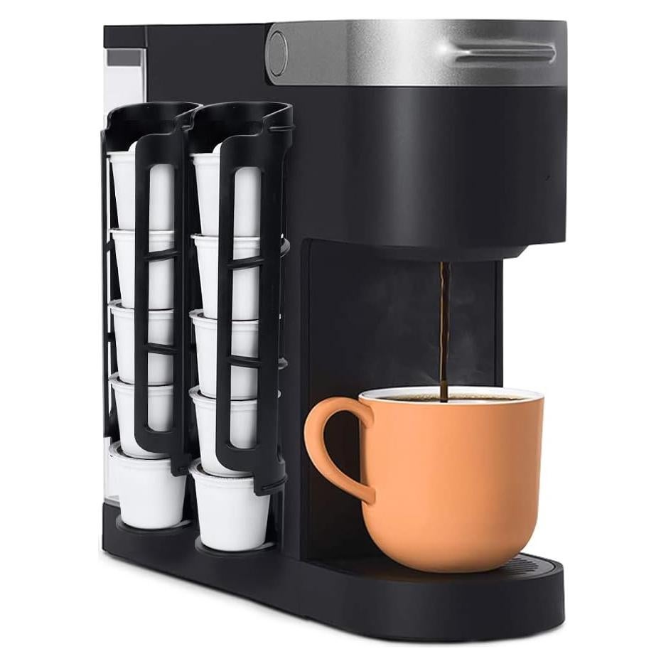 Soporte para cápsulas de café K-Cup SUNGRACE - 2 unidades, negro