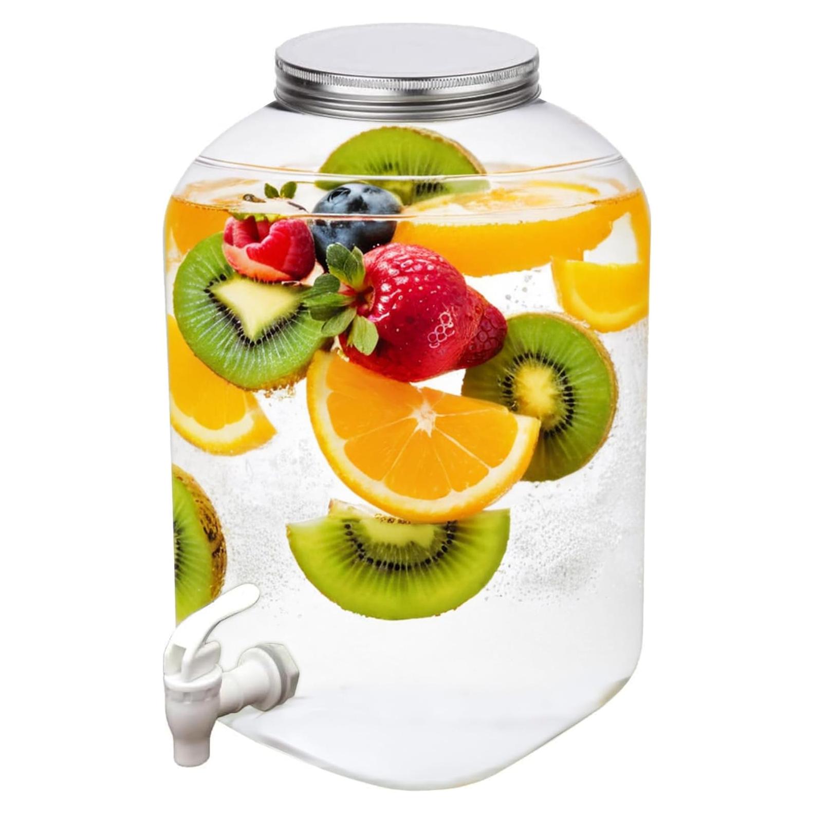 Dispensador de Bebidas de Plástico Lily's Home 7.5L con Grifo