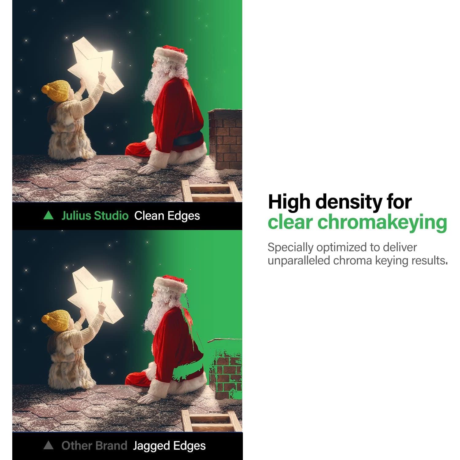 Pantalla de Fondo Verde Chromakey Julius Studio 1.52 x 3.05 m