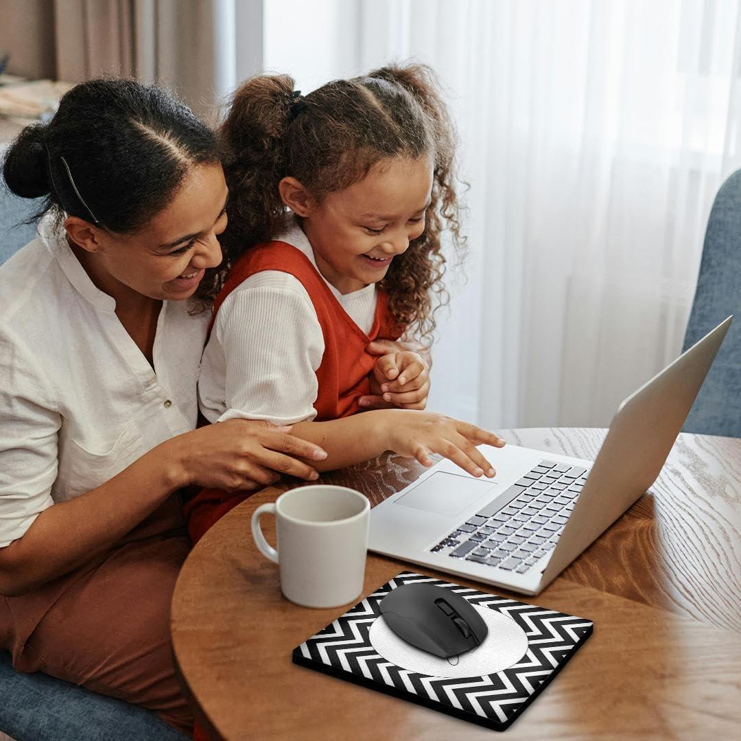 Alfombrilla de Ratón 3D Rose Script S Chevron 20.32x20.32cm