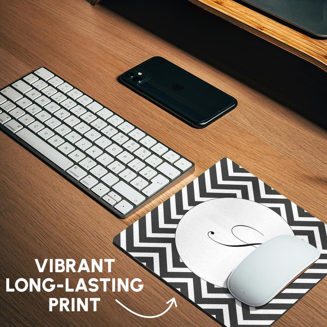 Alfombrilla de Ratón 3D Rose Script S Chevron 20.32x20.32cm