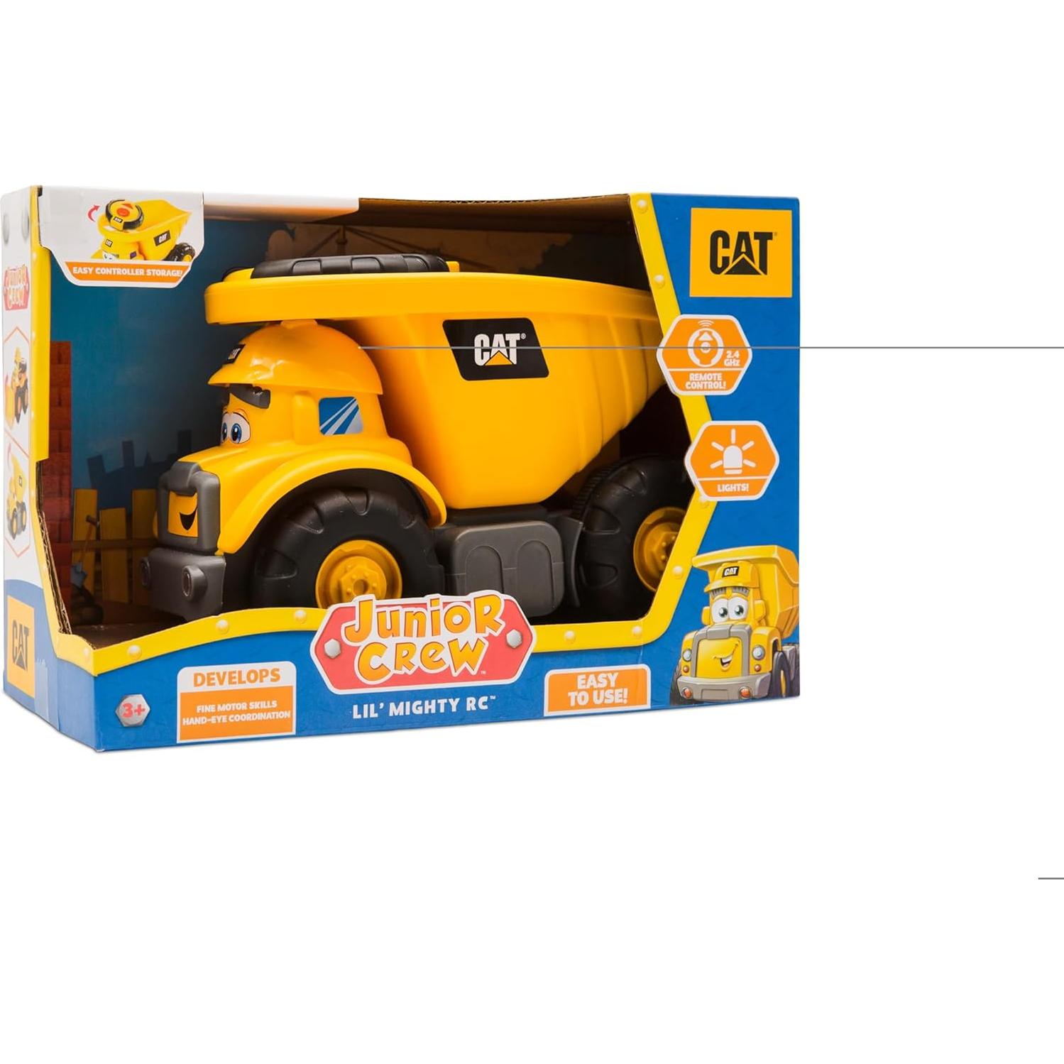 Camión Volquete RC CAT Construction 26,67 cm para Niños