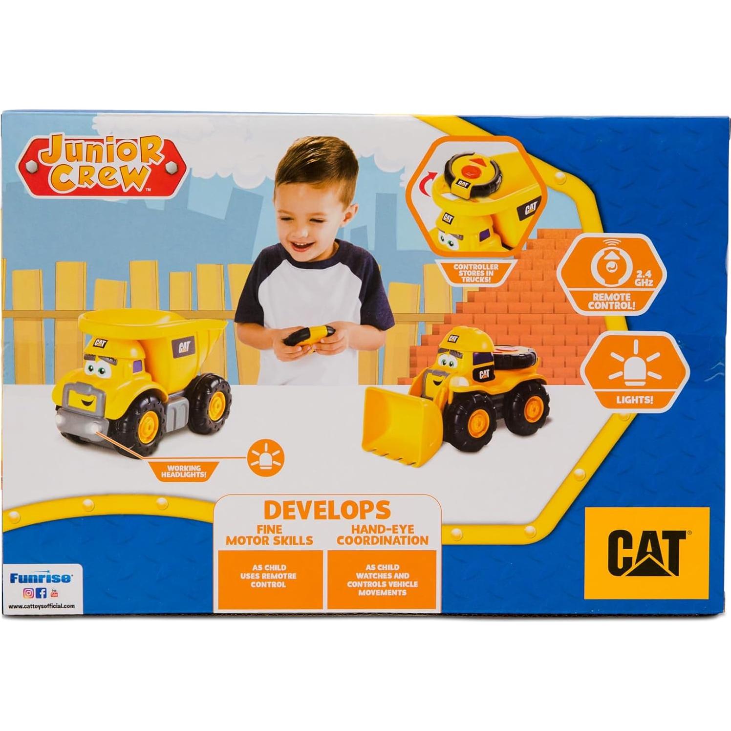 Camión Volquete RC CAT Construction 26,67 cm para Niños
