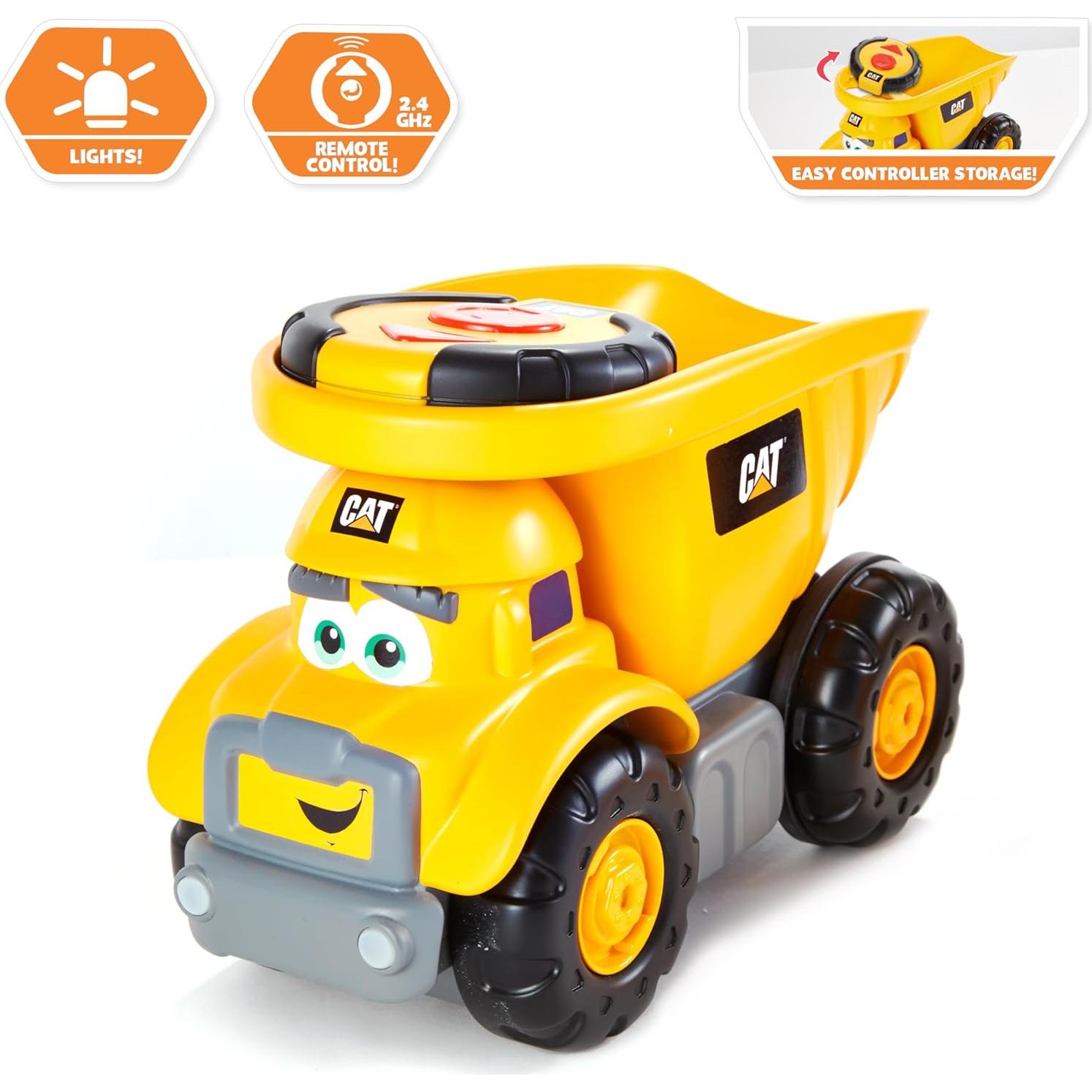 Camión Volquete RC CAT Construction 26,67 cm para Niños