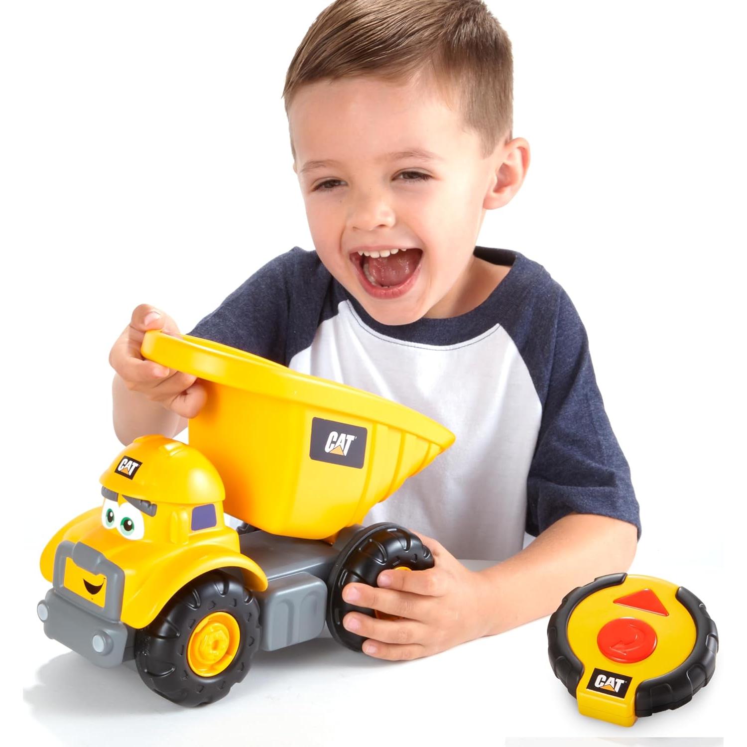 Camión Volquete RC CAT Construction 26,67 cm para Niños