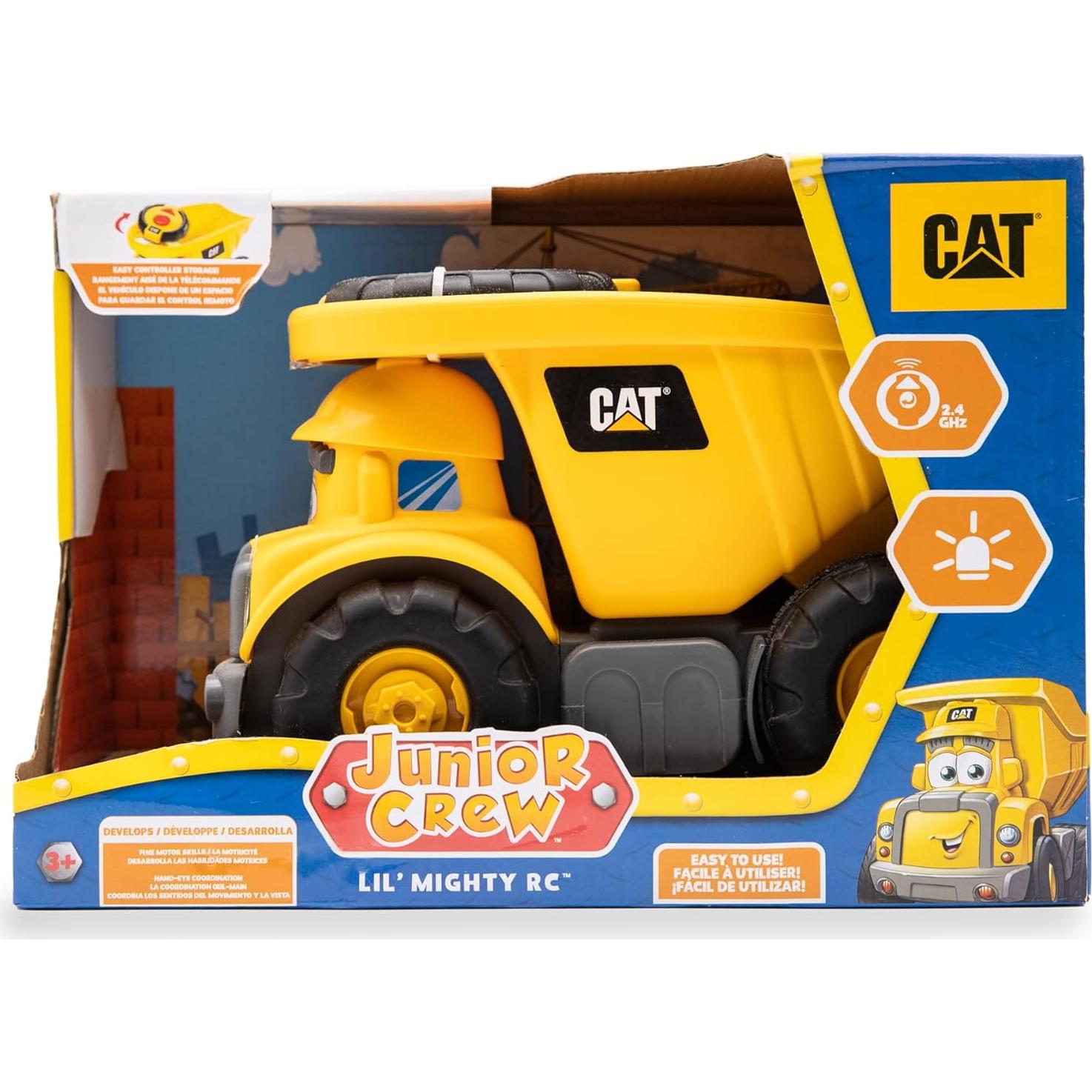 Camión Volquete RC CAT Construction 26,67 cm para Niños