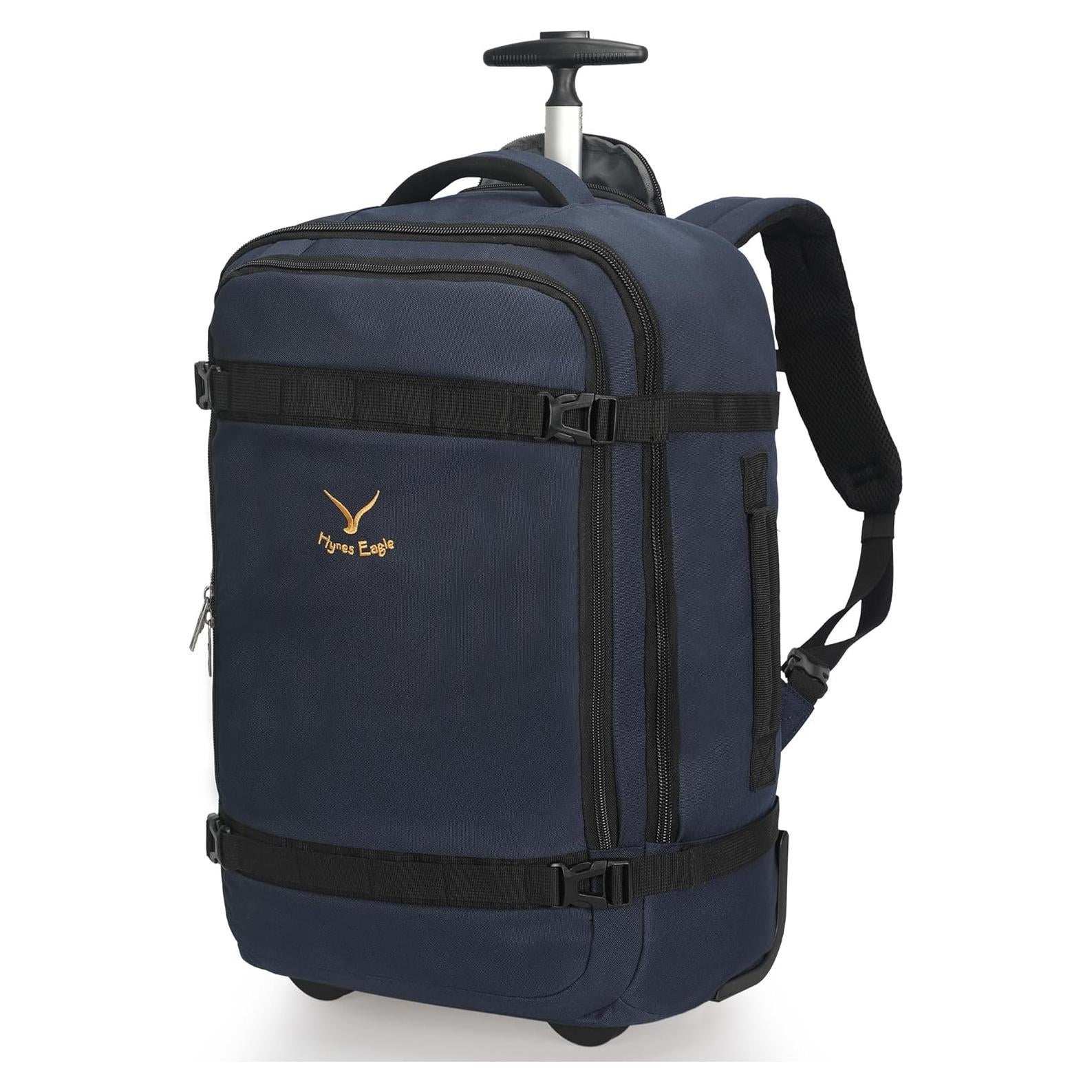 Mochila Rodante Hynes Eagle 42L Aprobada para Vuelo Azul
