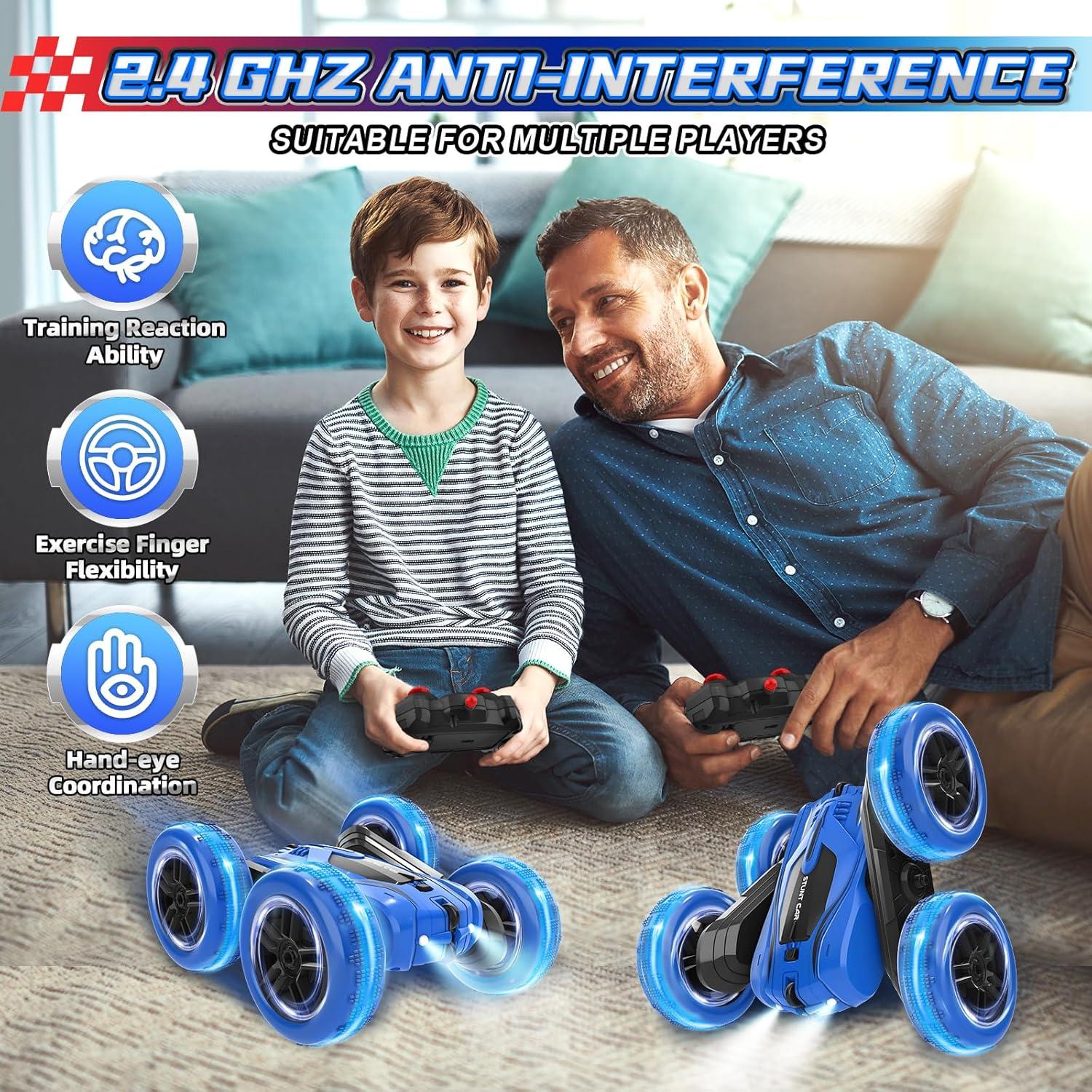 Coche RC A Alpha 4WD Doble Cara 360° Trepador 0.47 kg