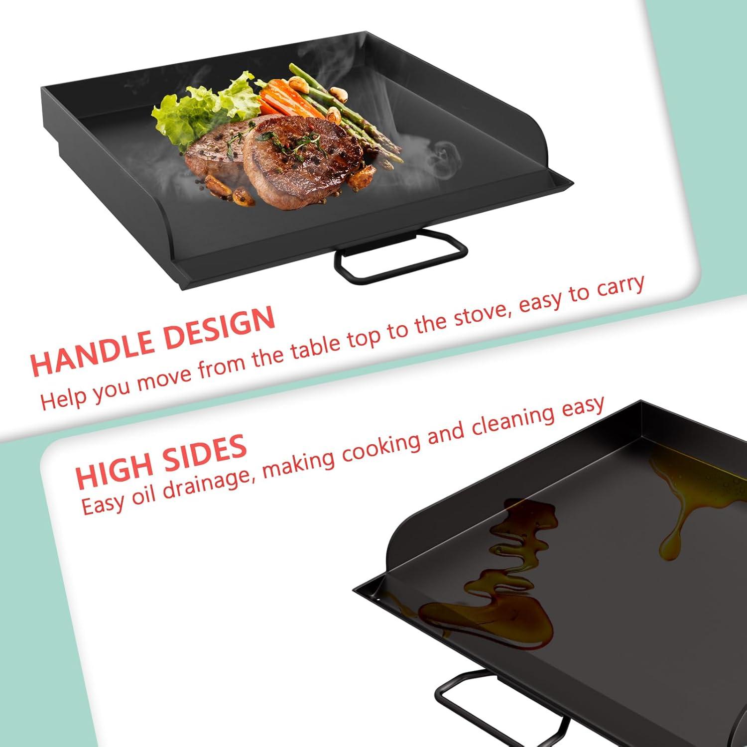 Plancha plana Camp Chef 14" x 16" (35.56 x 40.64 cm) metal