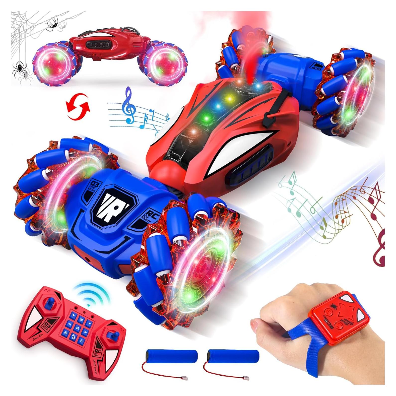 Coche Acrobático RC S-pider 4WD Detección de Gestos 360°