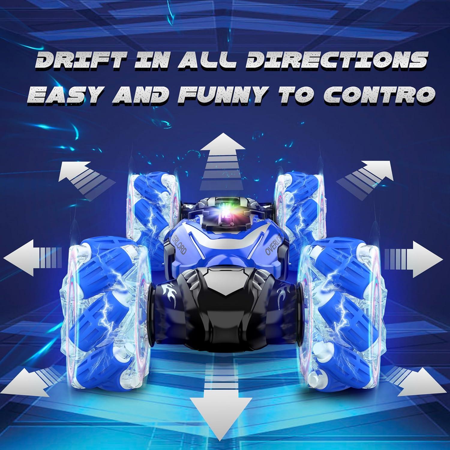 Coche Acrobático RC Rcabcar HS007-2C 4WD Control Gestos