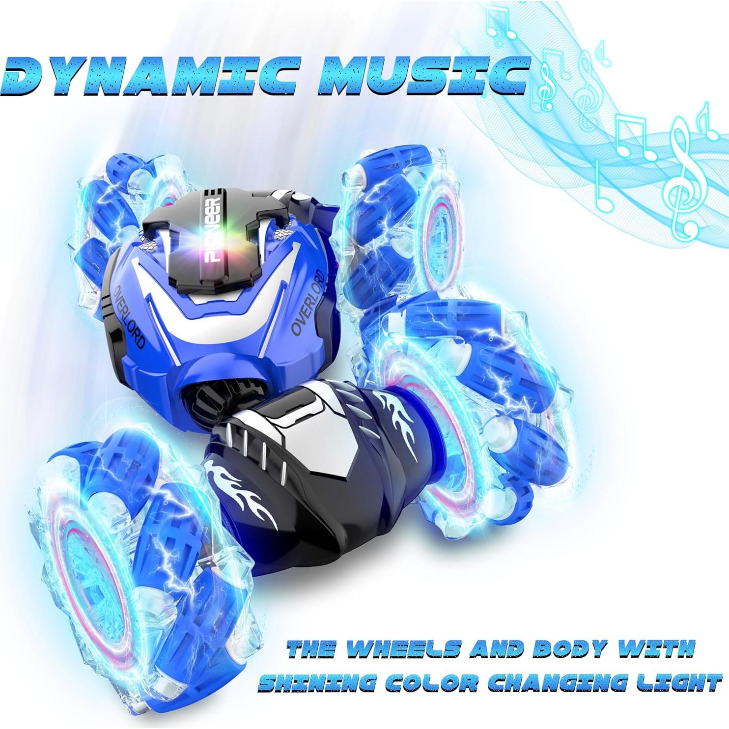 Coche Acrobático RC Rcabcar HS007-2C 4WD Control Gestos