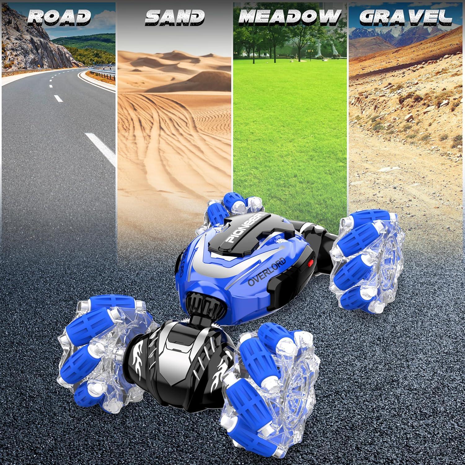 Coche Acrobático RC Rcabcar HS007-2C 4WD Control Gestos