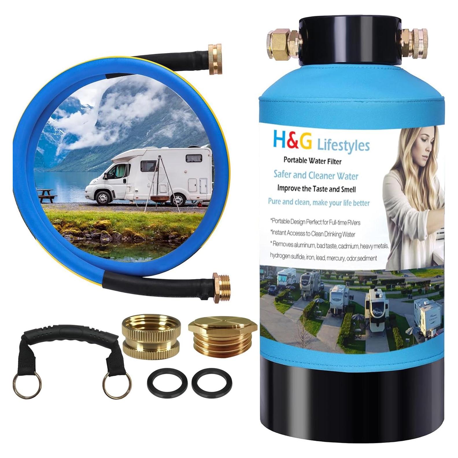 Filtro de Agua Portátil H&G Estilos de Vida para RV 5.48kg