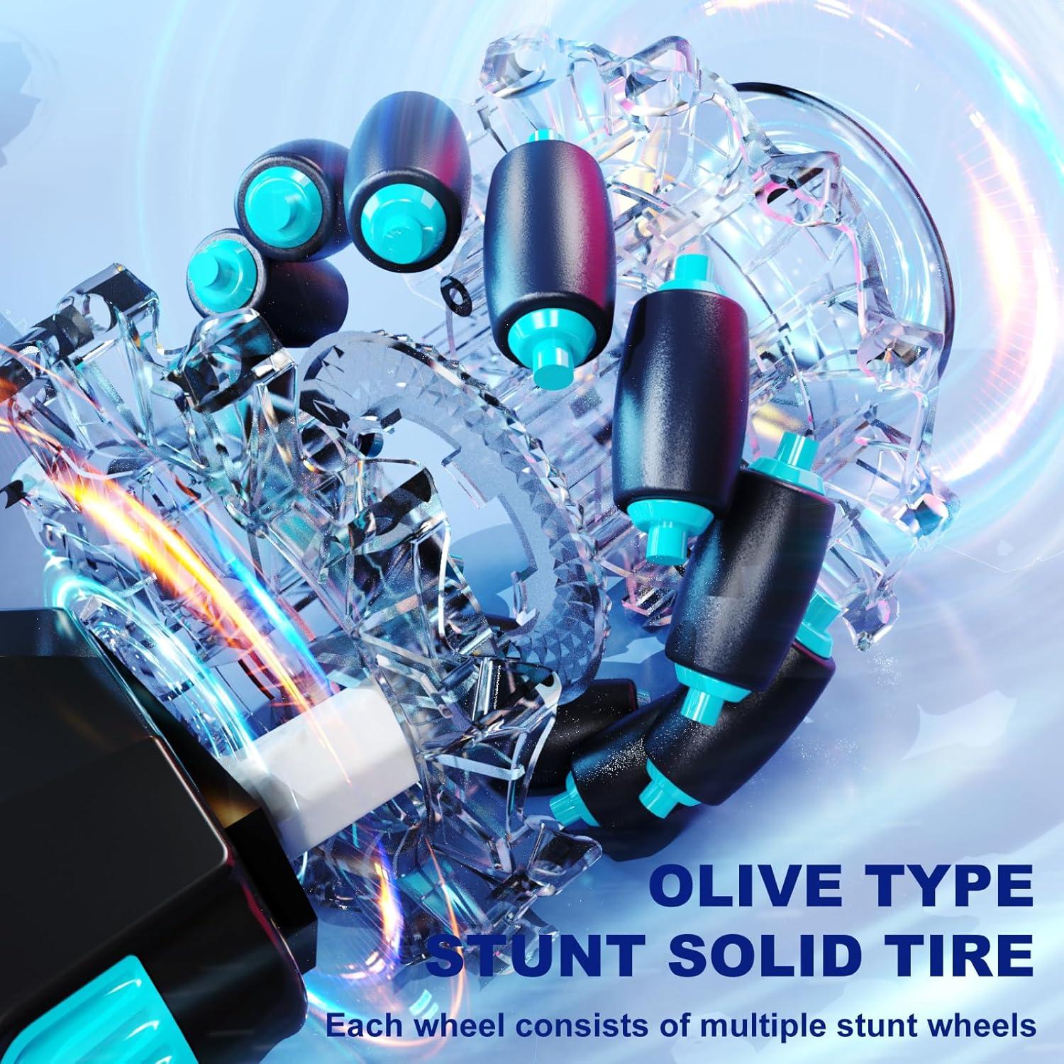 Coche Acrobático RC Fanfantoey 4WD 360° con Gestos y Luces