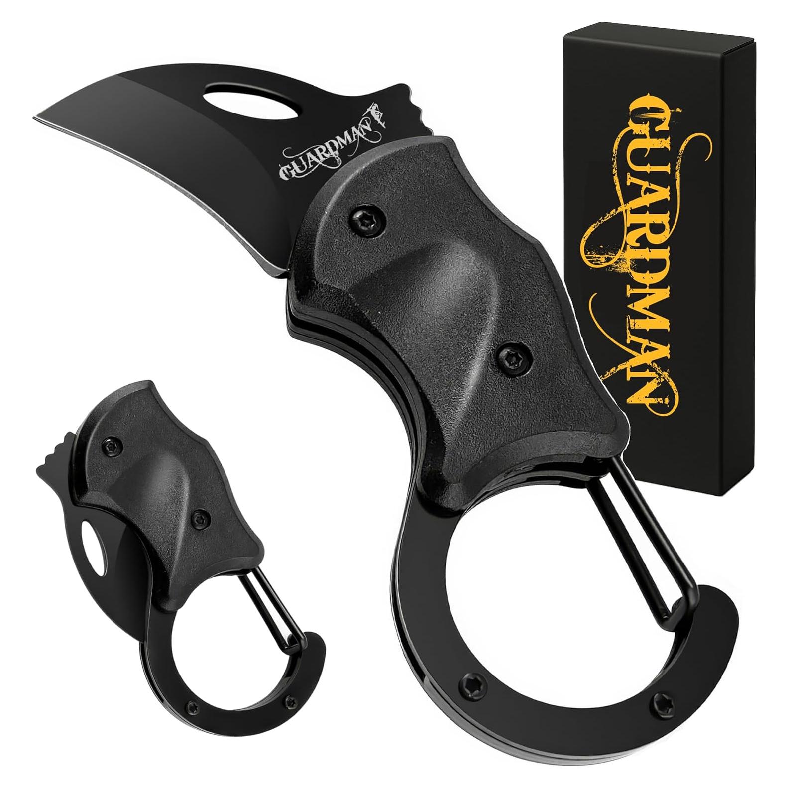 Cuchillo de Bolsillo Plegable GUARDMAN EDC 10 cm Acero Inoxidable