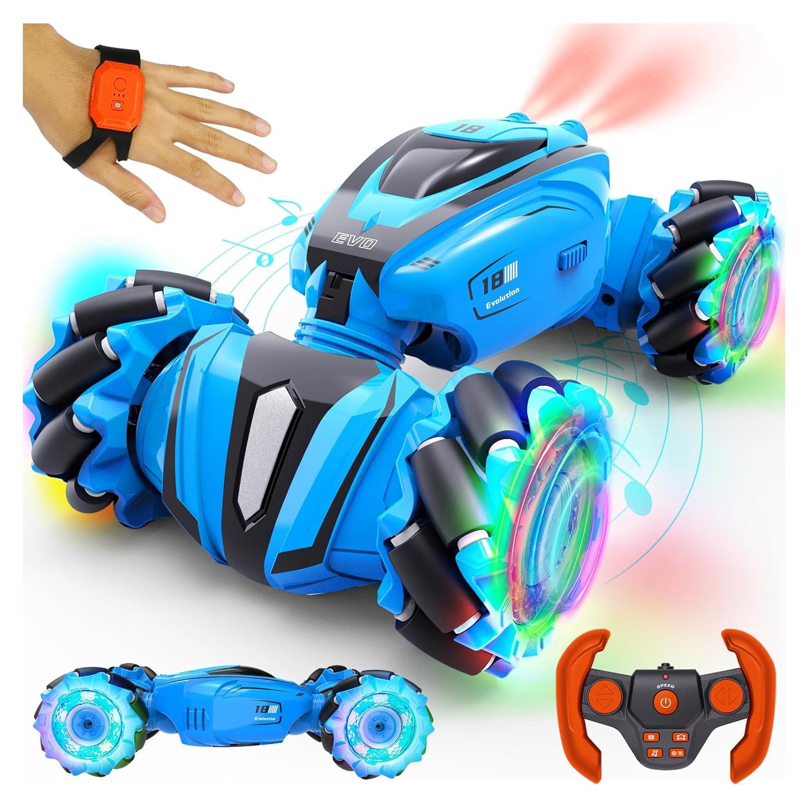 Coche Acrobático RC TOY Life 4WD Control Mano 360°