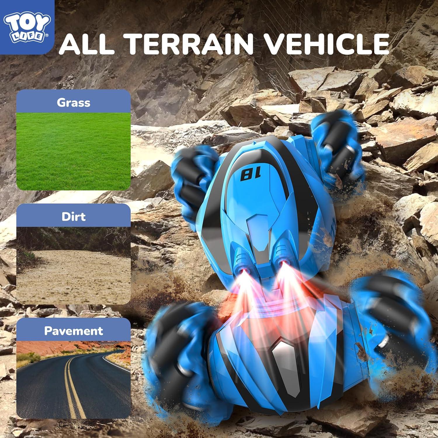 Coche Acrobático RC TOY Life 4WD Control Mano 360°