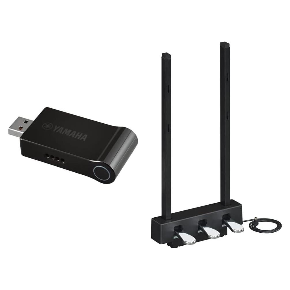 Adaptador WiFi USB/MIDI Yamaha UDWL01 + Pedales LP1B Negro