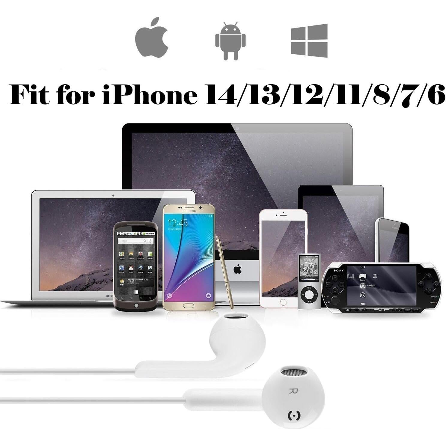 Auriculares con cable SENNIPS Lightning para iPhone 14/13/12/11