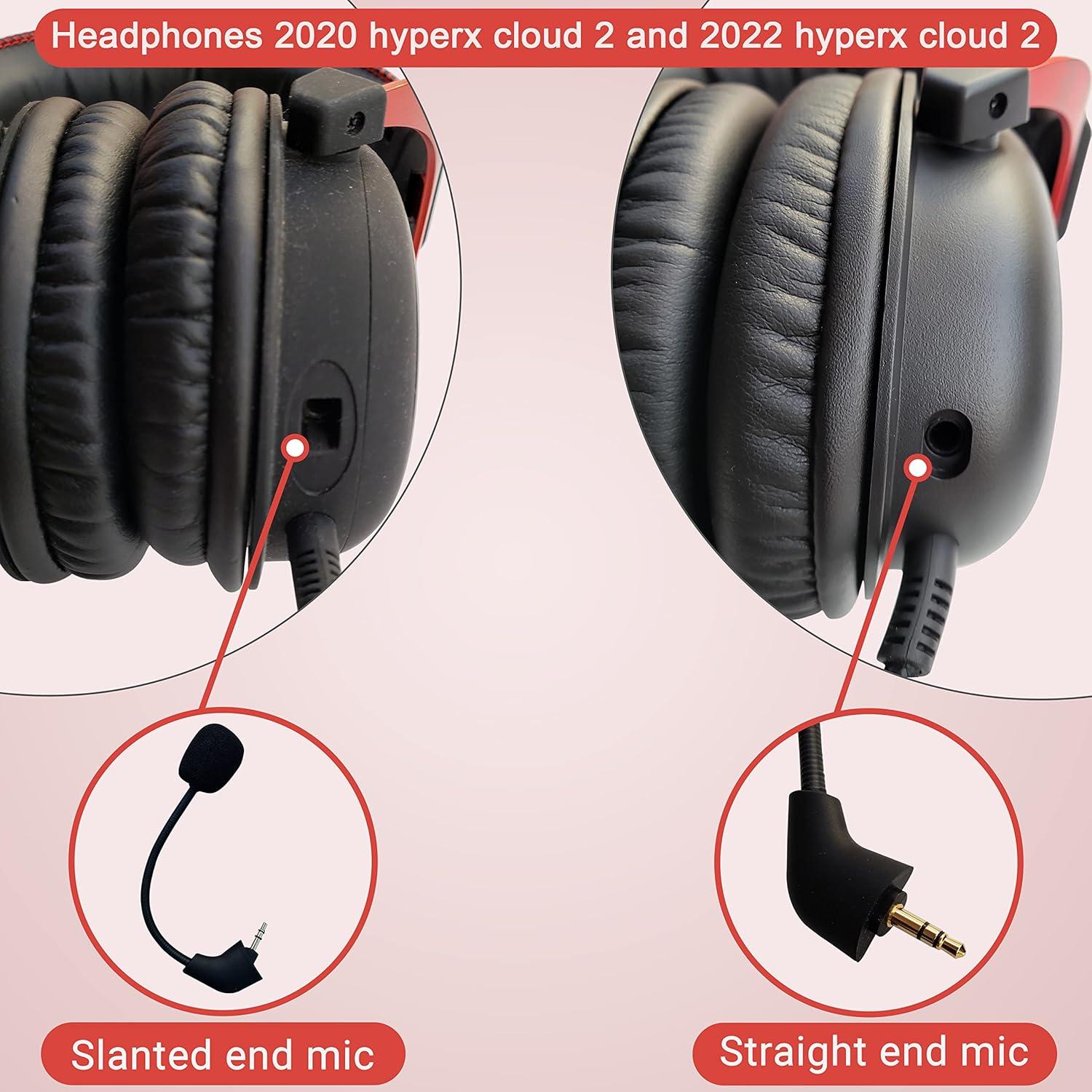 Micrófono de reemplazo TNE para auriculares HyperX Cloud 2