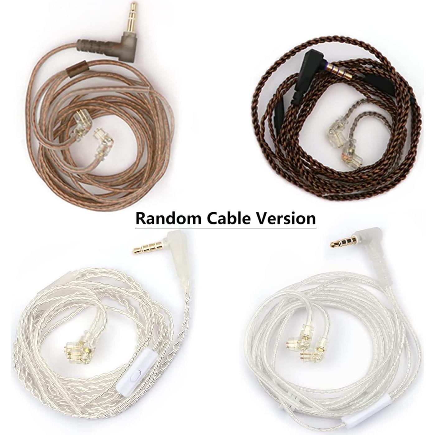 Auriculares KZ AS10 HiFi 5BA en el oído con cable 1.2m