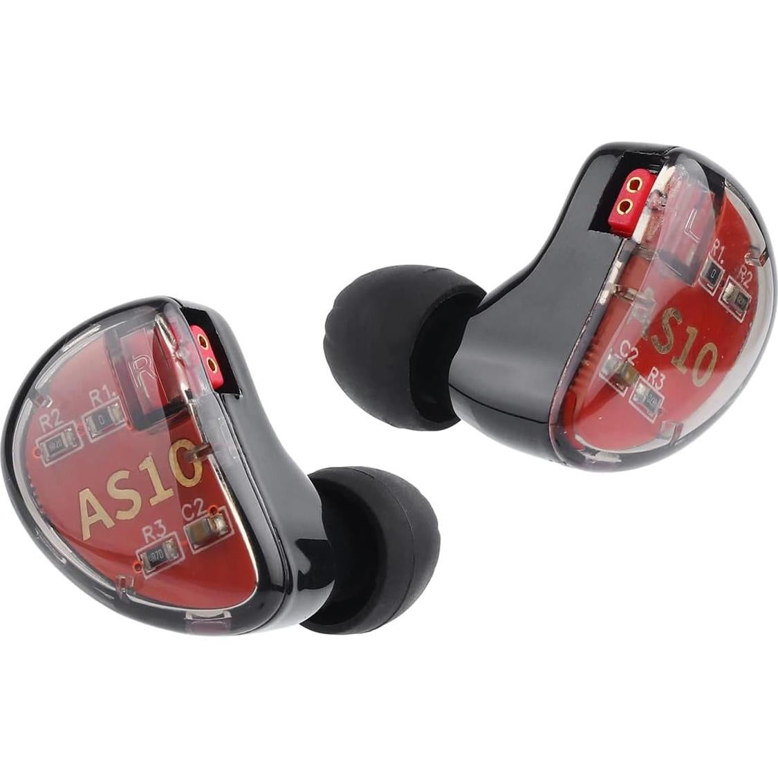 Auriculares KZ AS10 HiFi 5BA en el oído con cable 1.2m