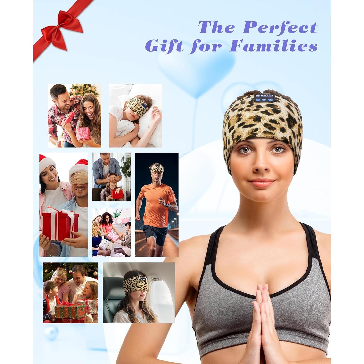 Auriculares Inalámbricos LOVE EYE Cinta Bluetooth 5.4 para Dormir