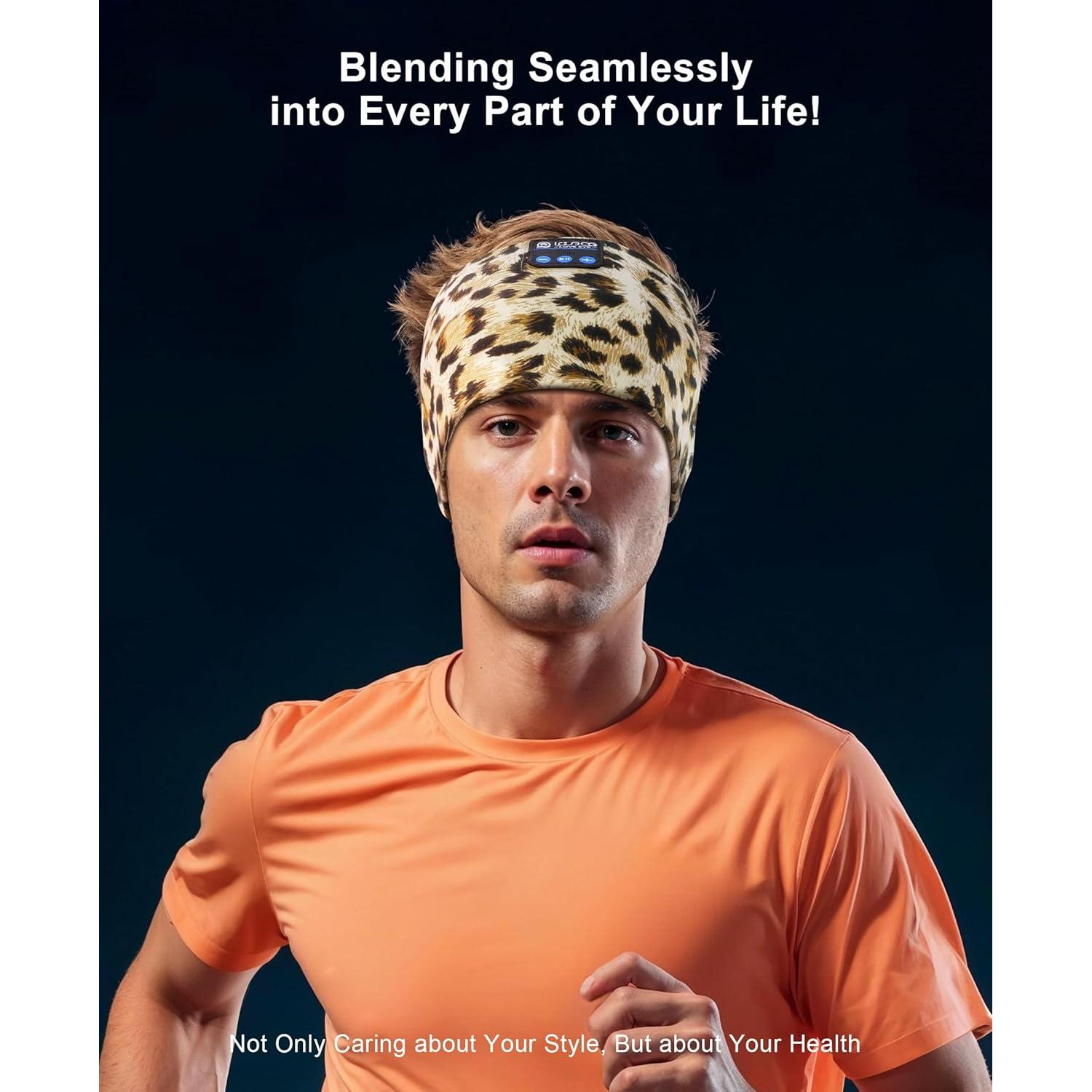 Auriculares Inalámbricos LOVE EYE Cinta Bluetooth 5.4 para Dormir