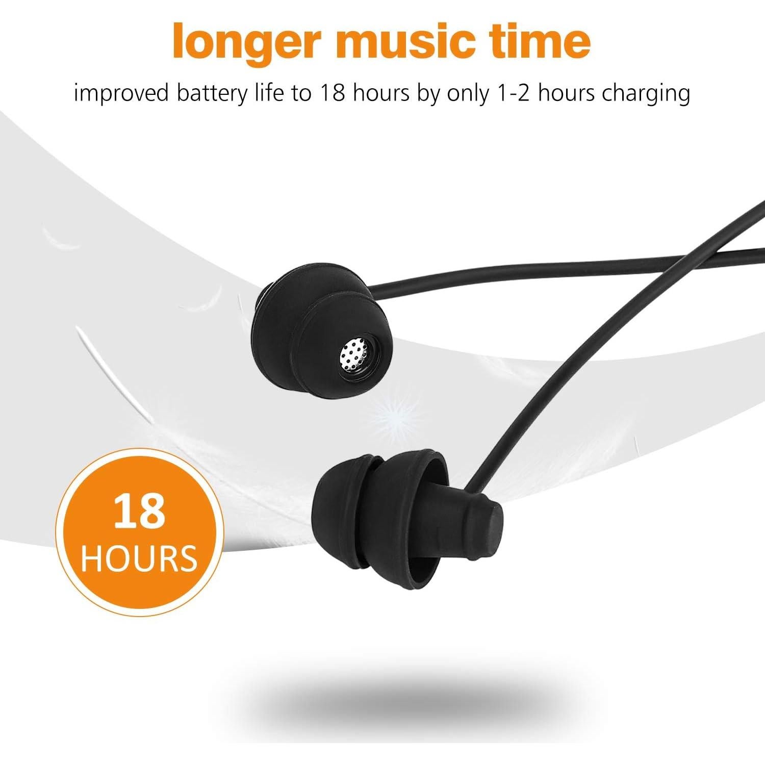 Auriculares Bluetooth GOOJODOQ J09 Intrauditivos 18h Negro