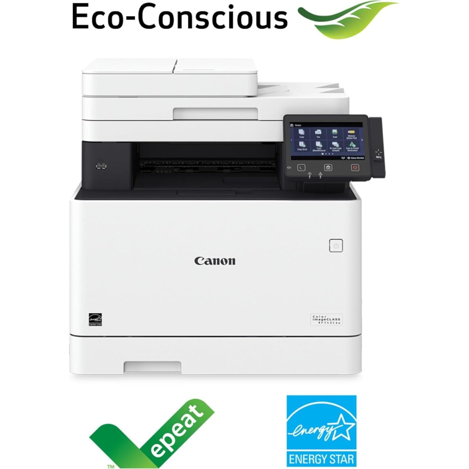 Impresora láser multifuncional Canon MF743Cdw color Wi-Fi