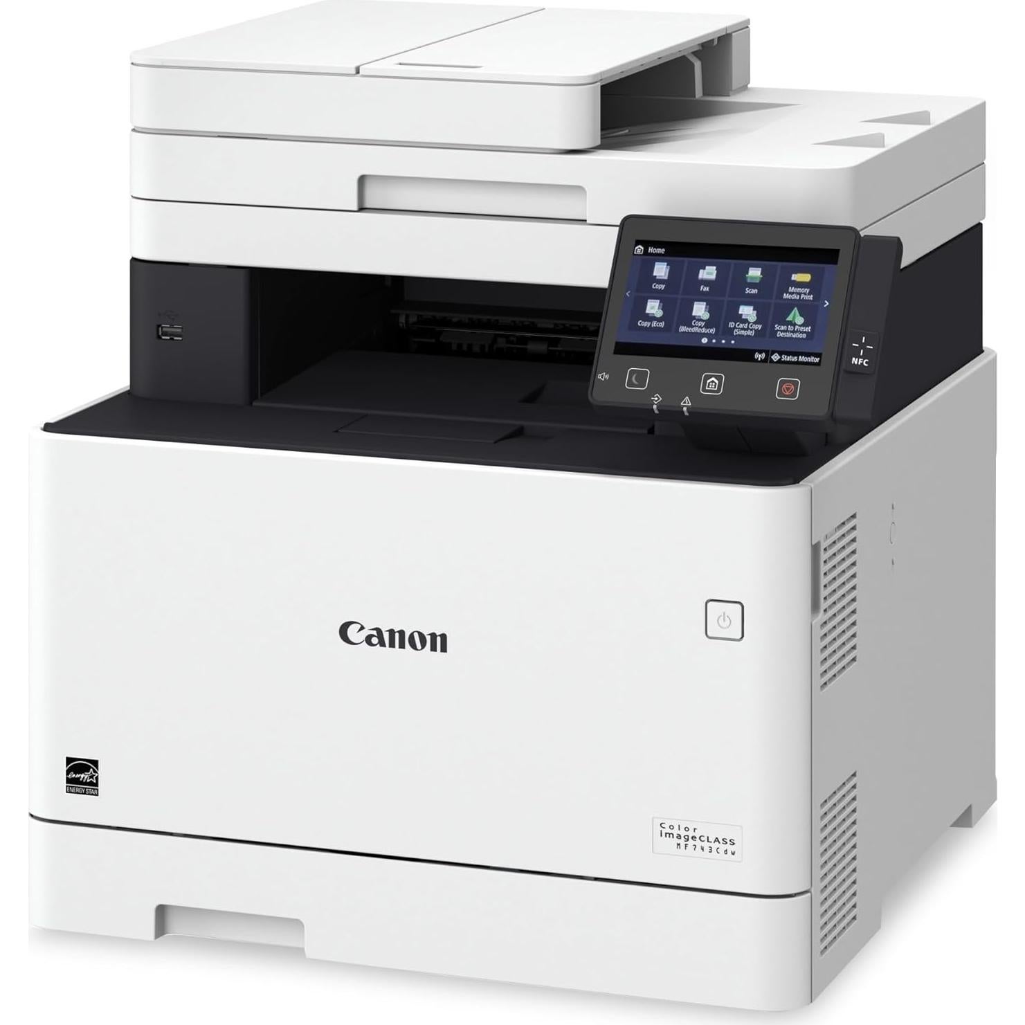 Impresora láser multifuncional Canon MF743Cdw color Wi-Fi