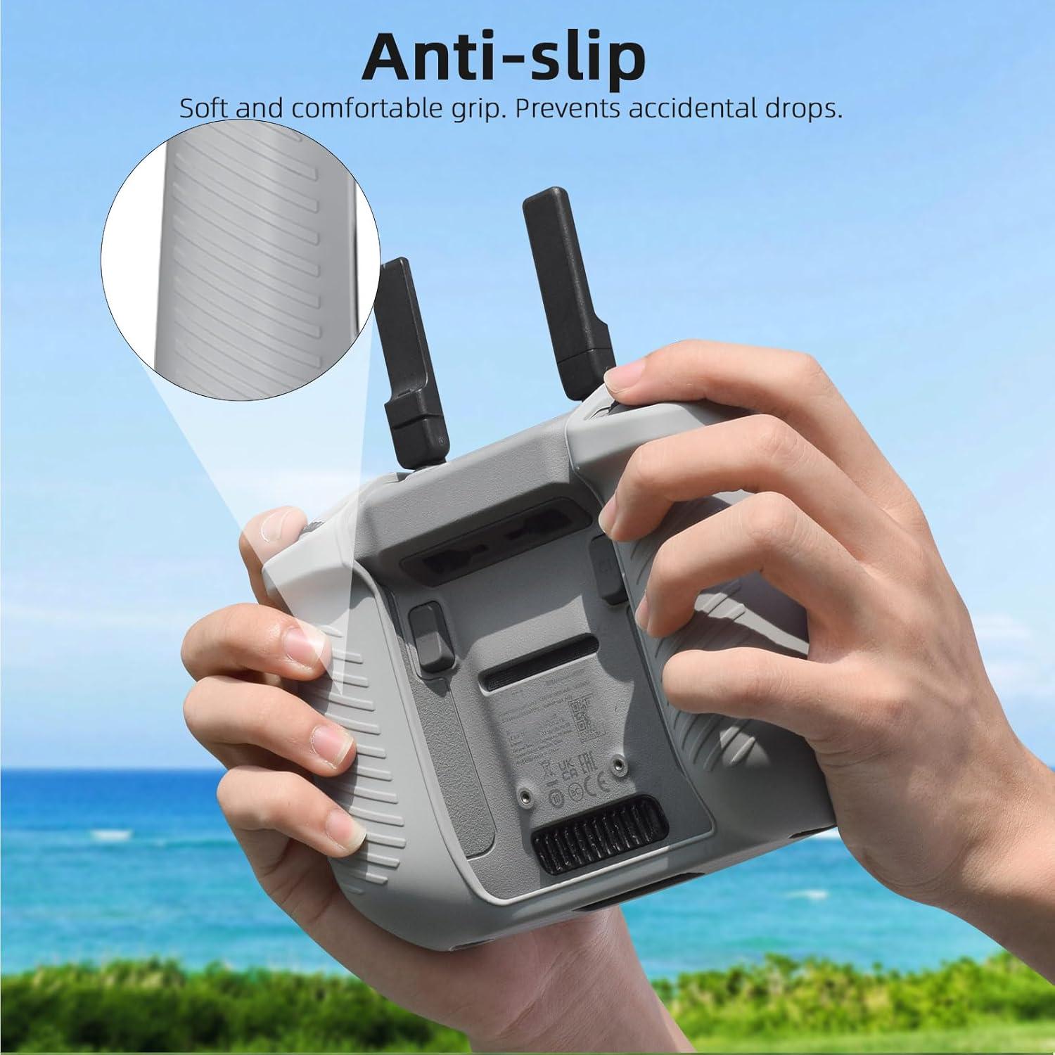 Funda Protectora de Silicona BRDRC para Control Remoto DJI Air 3