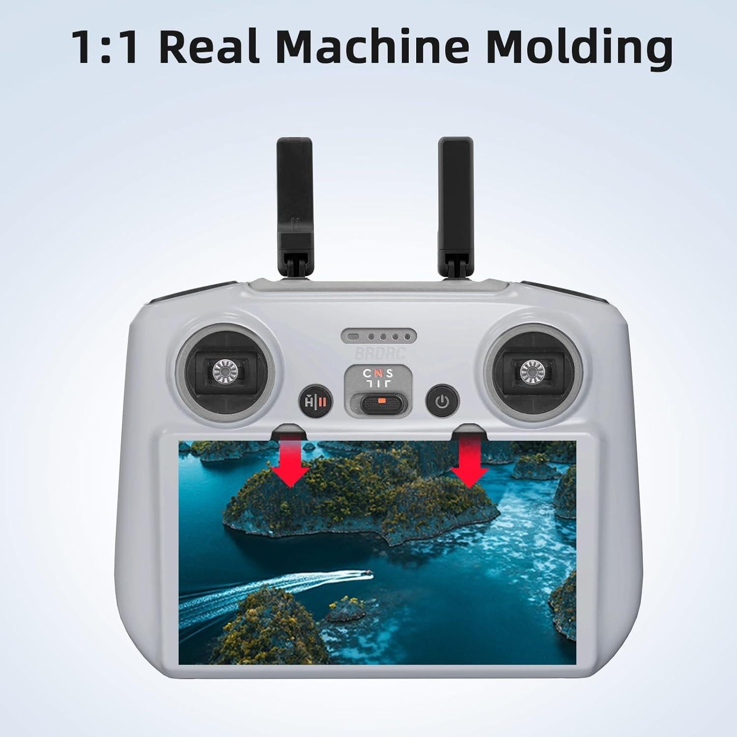 Funda Protectora de Silicona BRDRC para Control Remoto DJI Air 3