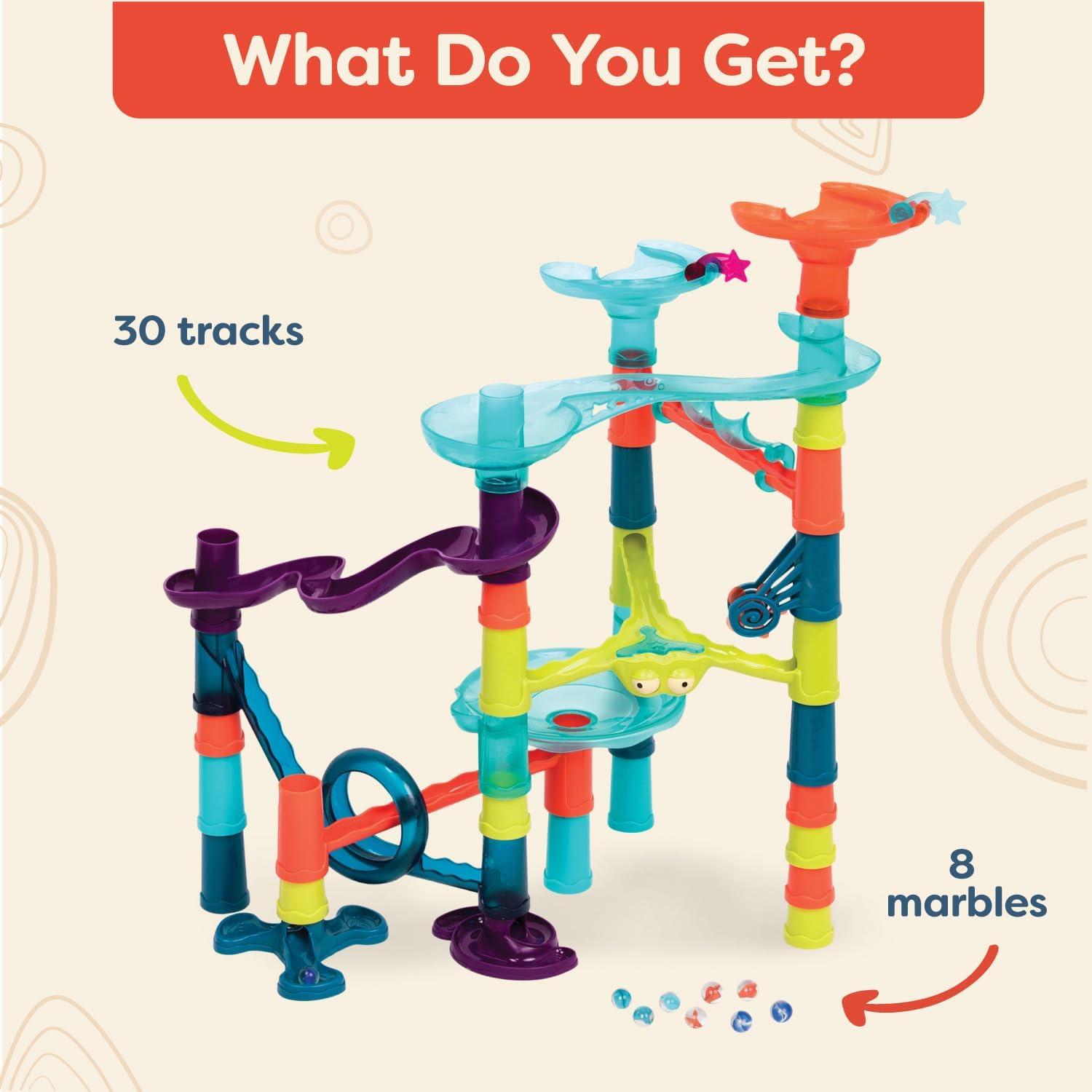 Juego de Carreras de Canicas B. toys Marble-Palooza 38 Piezas