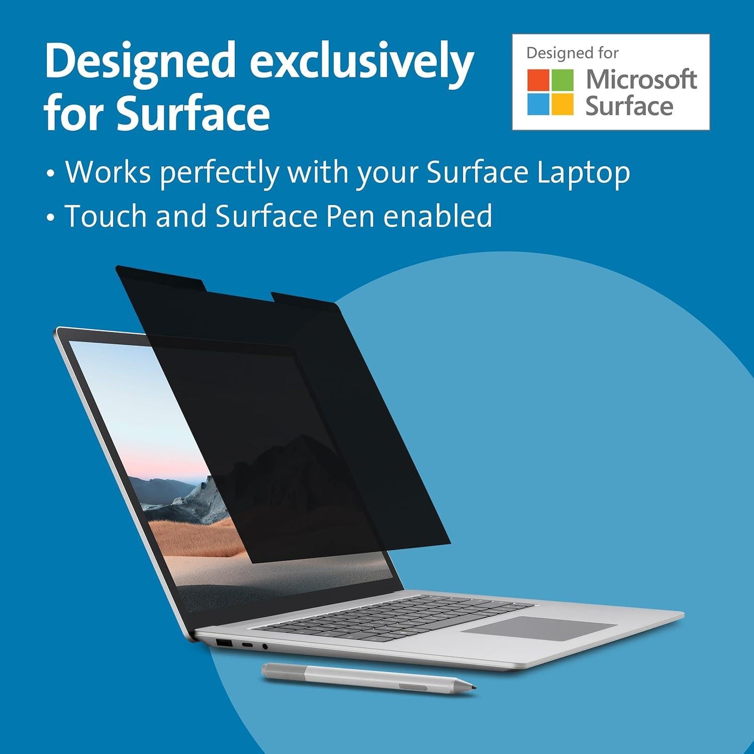 Pantalla de Privacidad Magnética Kensington para Surface Laptop 13.5"