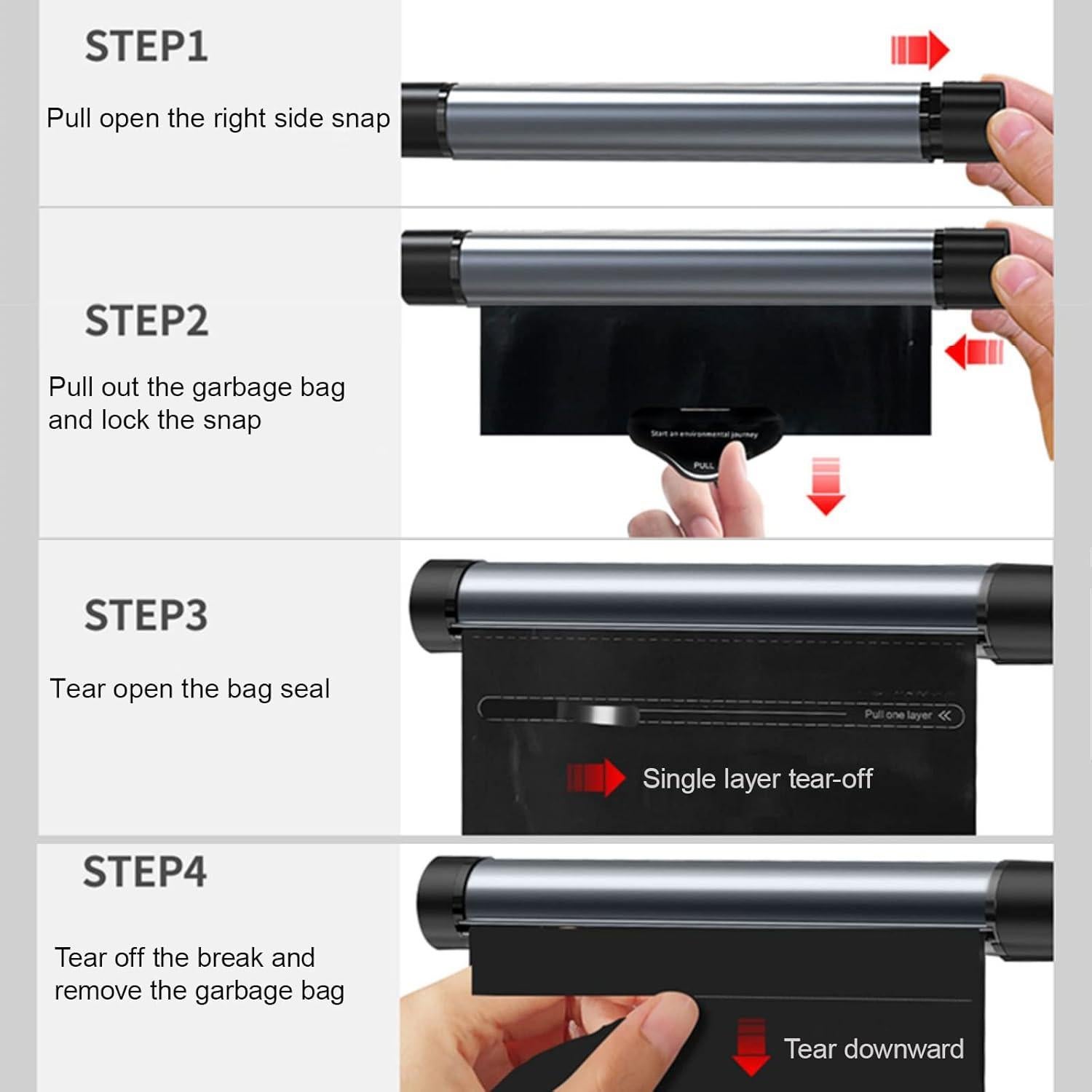 Bolsas de Basura para Auto COOSKIN con Dispensador 40 Piezas