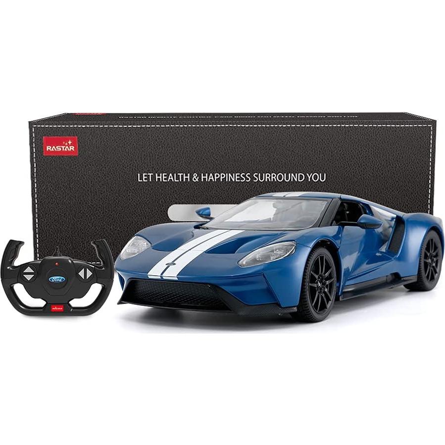 Coche RC Rastar Ford GT 1/14 Azul Control Remoto