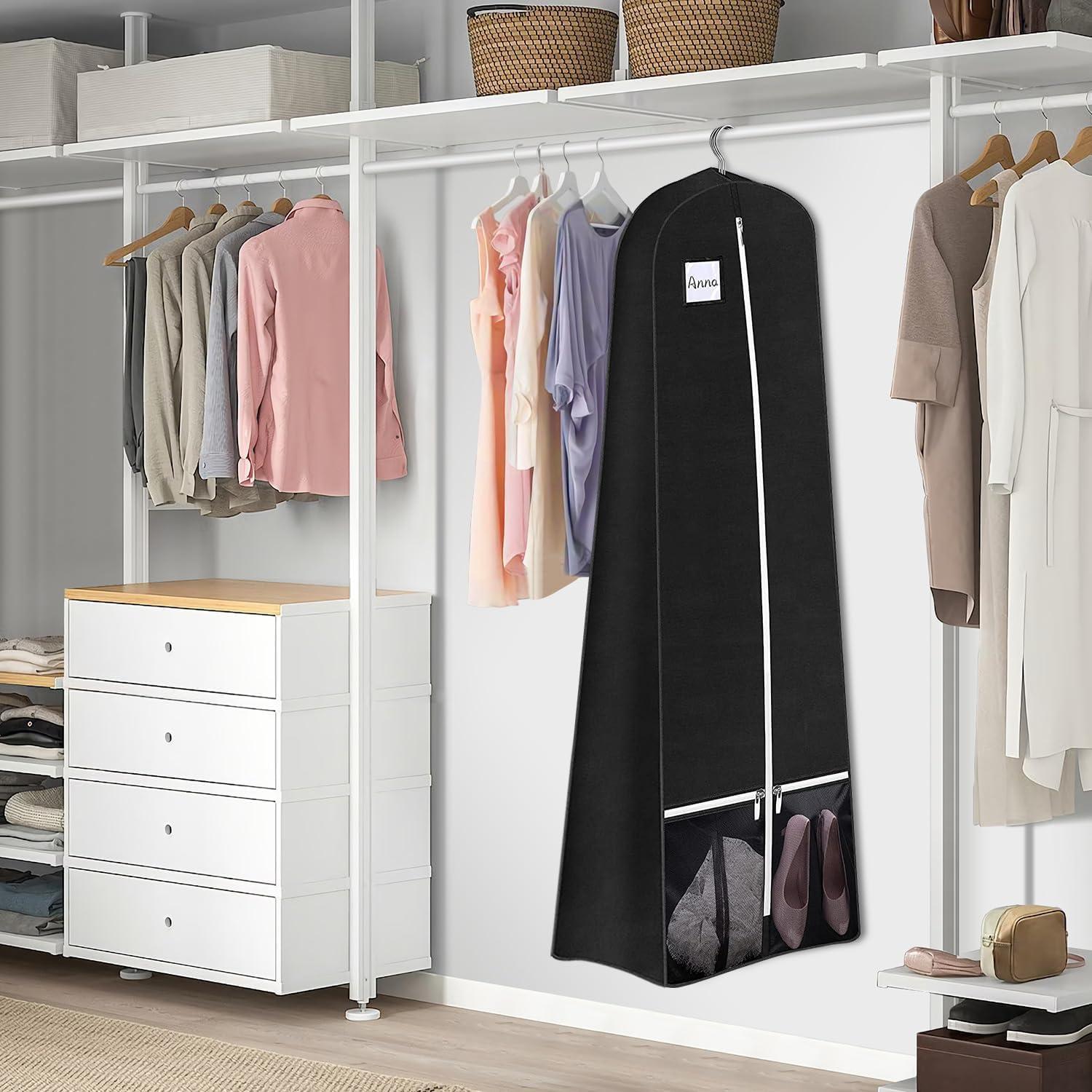 Bolsa de Prenda de Novia Sleeping Lamb 182.88 cm Negra