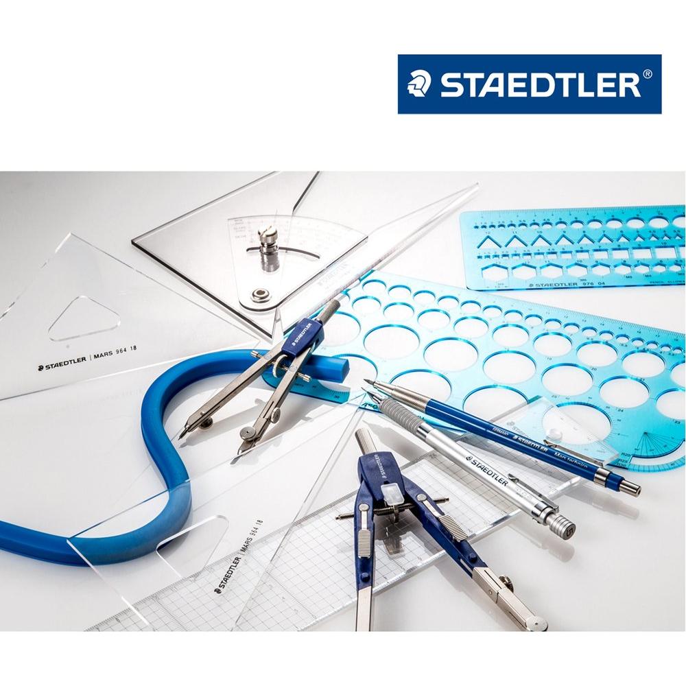 Regleta Staedtler 962 02-30 con Línea de Surco 30 cm